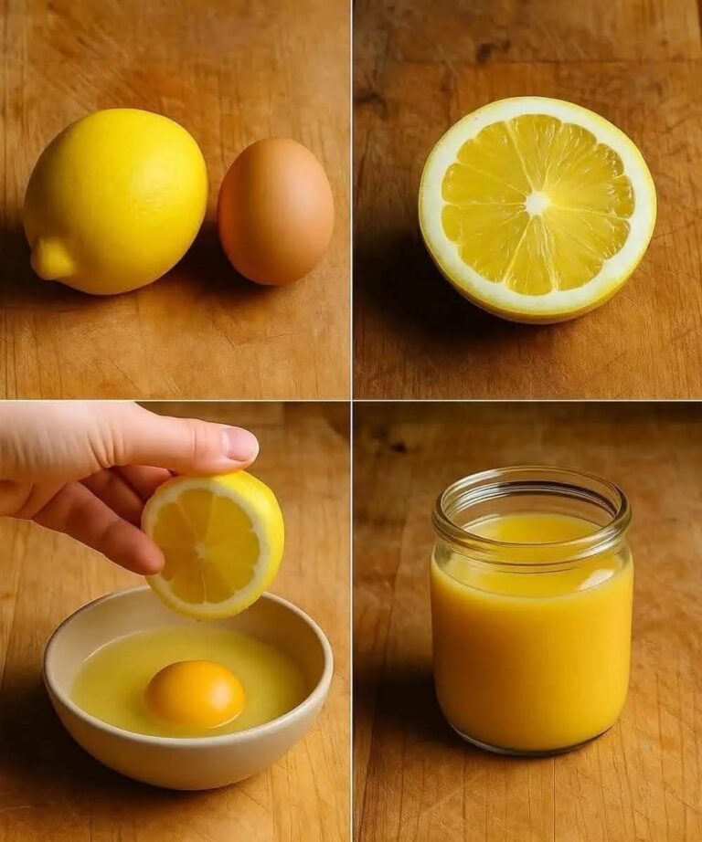 Limón y 1 huevo: La sorprendente combinación natural que todos deberían conocer