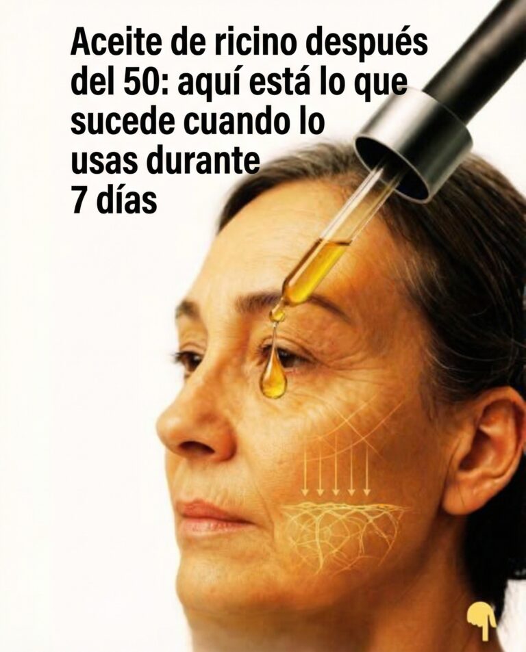 Aceite de ricino después de los 50: Esto es lo que sucede después de 7 días de uso